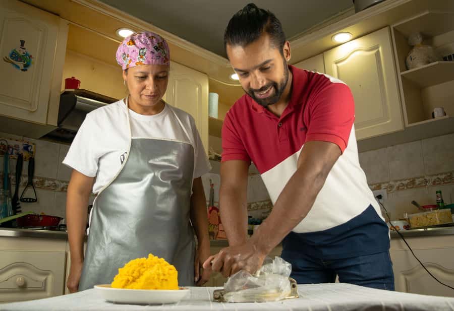 Medellin: Learn to make Colombian empanadas from scratch - The 150-Minute Flow: From Preparation to Cooking to Eating What You Made