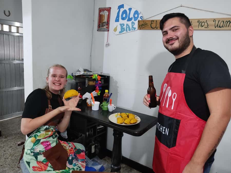 Medellin: Learn to make Colombian empanadas from scratch - What You Get to Taste and Take Away (Without Overhyping It)