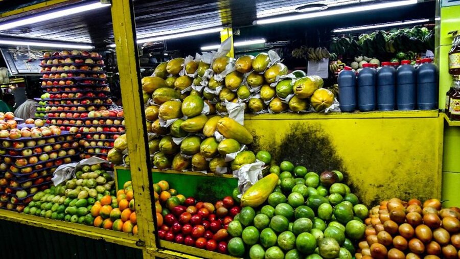 Medellín Multi-sensory Tour in the market, +15 Exotic Fruits - What you get (and what you should bring) so you can eat comfortably