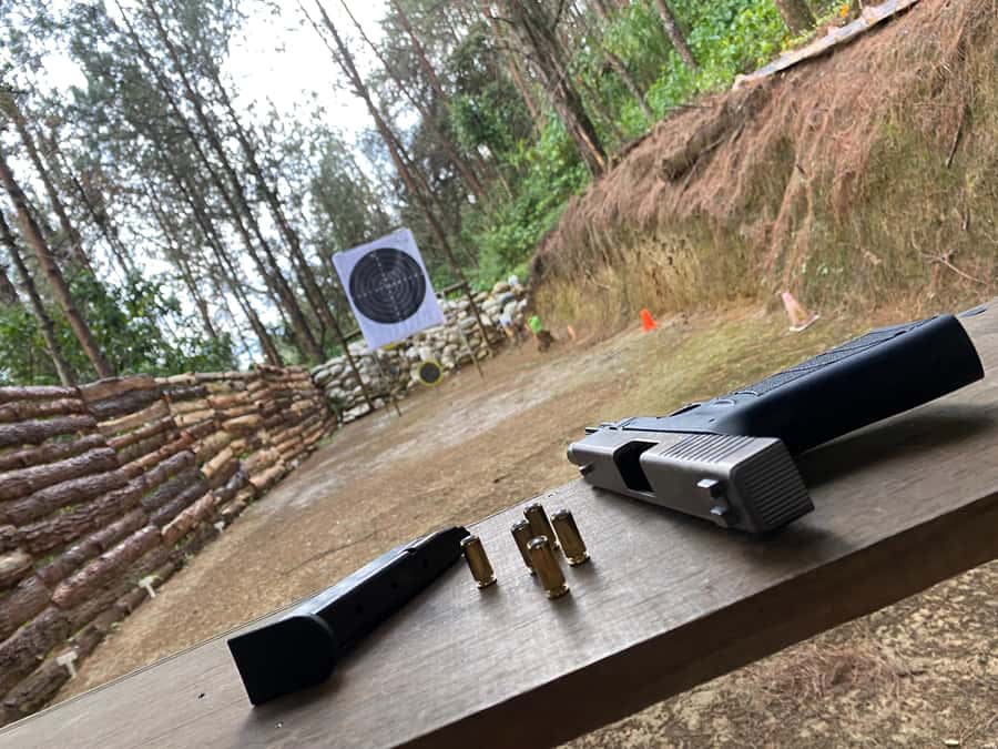 Medellin Outdoor Shooting Range Adventure - What firearms you can try (and what that means for beginners)