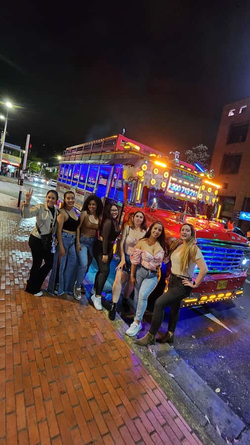Medellin: Party Bus with DJ & Street Food Tastings - The food plan: 3 street tastings plus one final restaurant bite