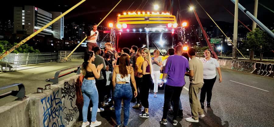 Medellin: Rumbero Party Bus with all the beer you can drink - How The 3-Hour Medellín Party Bus Turns Sightseeing Into Fun