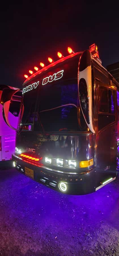 Medellin: Rumbero Party Bus with all the beer you can drink - Crossover Music, Lighting, and Decorations: Why It Feels Like a Real Night Out