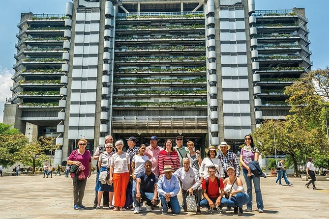Medellín Tour: Themed Vehicles, Tram Ride and Metrocable - Stop 1: Centro Administrativo La Alpujarra and Coffee in Malaga Hall