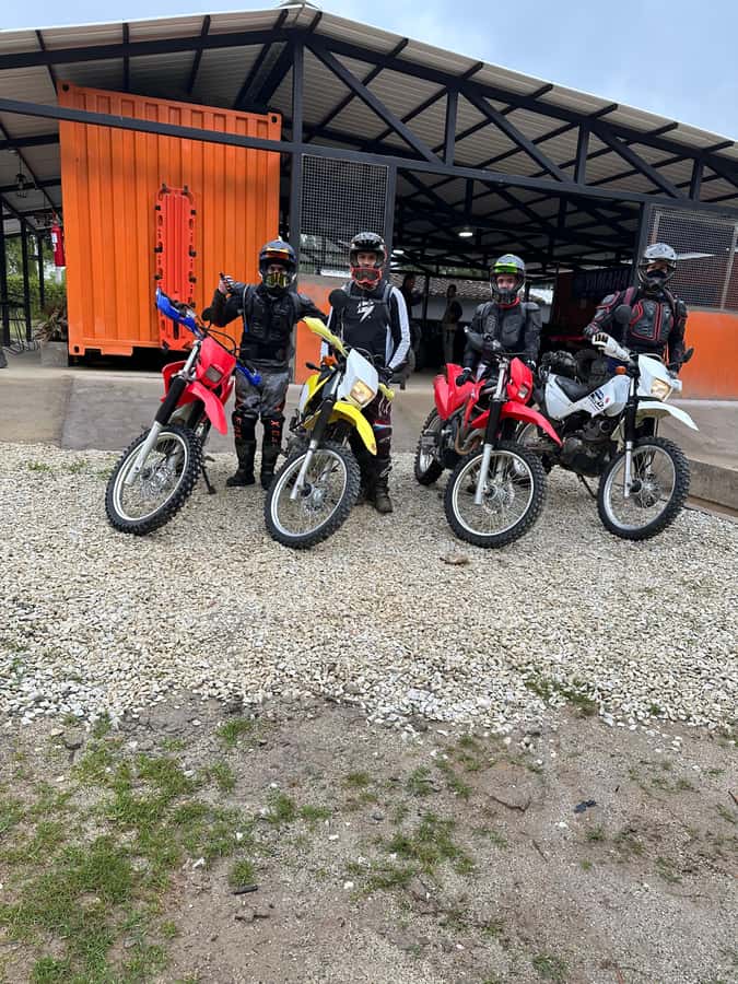 Off-road motorcycle adventure through the Medellín mountains - Food tasting, viewpoint stops, and the rainbow trout lunch