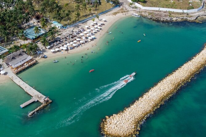 Palmarito Tour with Private Beach, Pools and Full Food - The Boat Ride: Walled City Views and Bocagrande From the Water