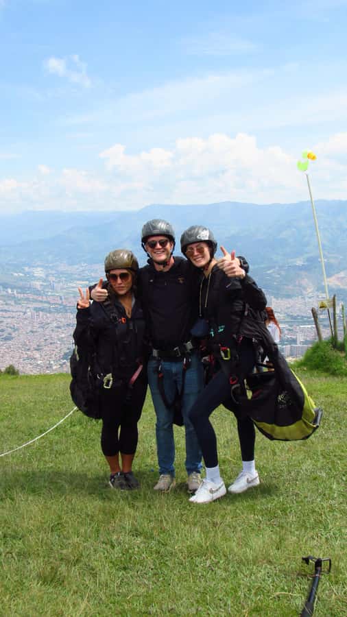 Paraglide over beautiful Medellin - The Tandem Paragliding Flight: Clouds, City Views, and Andes Drama