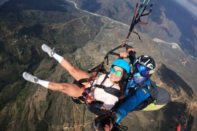 Paragliding experience in the Chicamocha Grand Canyon