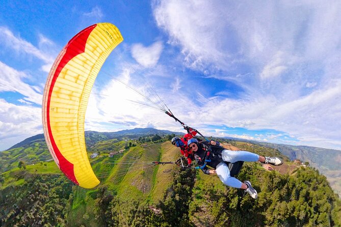 Paragliding flight | Transport option - Your Flight: A Smooth 15 Minutes With Pilot Calm