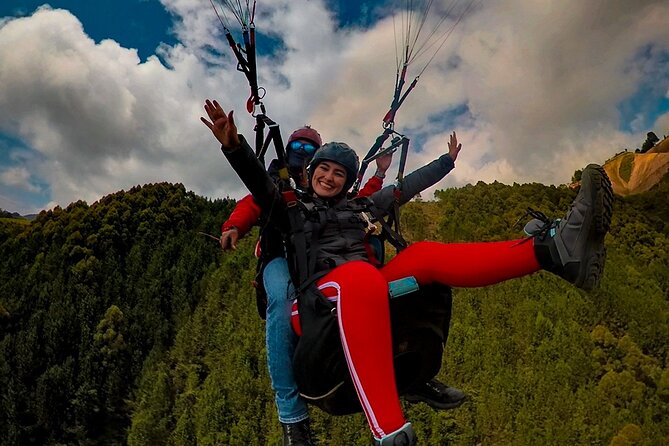 Paragliding flight | Transport option - Getting Ready: Safety Briefing, Harness, Helmet, and Medical Support