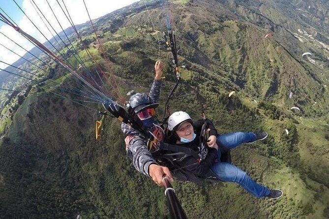 Paragliding over Medellin with HD Video and Pickup - HD Video, Photos, and the GoPro Memory Machine