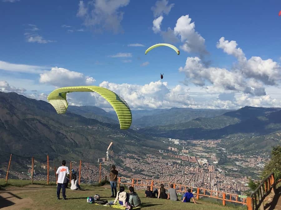 Paragliding the Andes from Medellín - From El Poblado to the Launch Site: The Ride That Sets the Tone