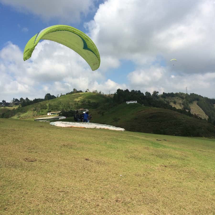 Paragliding the Andes from Medellín - The Return Transfer: Ending Calm, Not Confused