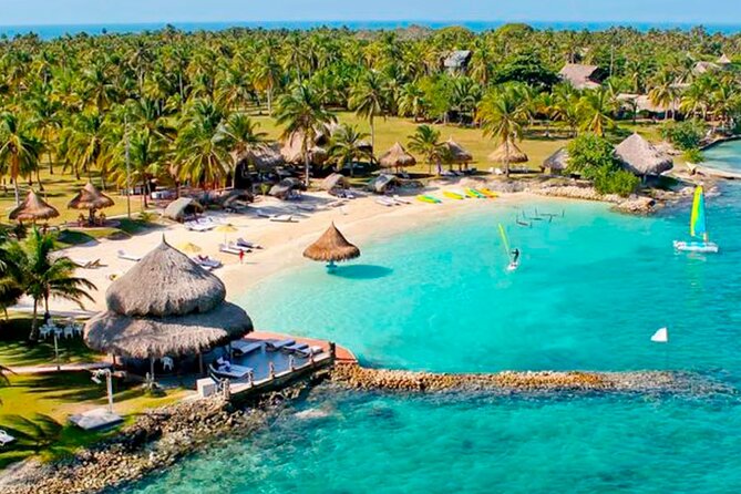 Party in Cartagena's Nearby Rosario Islands, Baru, Cholon, & More - Stop 2, Baru island: beach time with vendor energy
