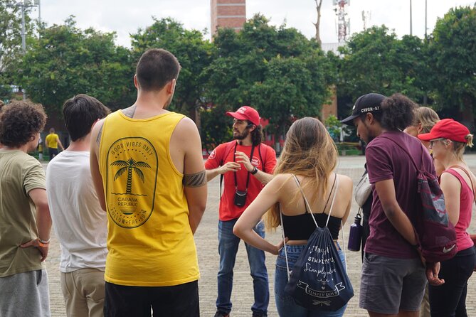 Post-conflict Shared Tour (Paul) and Violence Medellin - Plazuela San Ignacio and the peace-building role of education