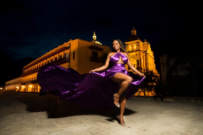 Private Flying Dress Photoshoot in Cartagena - Price and Value for $349 Per Person in 1 Hour 15
