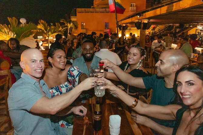 Pub Crawl-Last Call For Alcohol-Cartagena Night Tour (Bar/Club) - Stop 1: Sunset views and an easy first landing