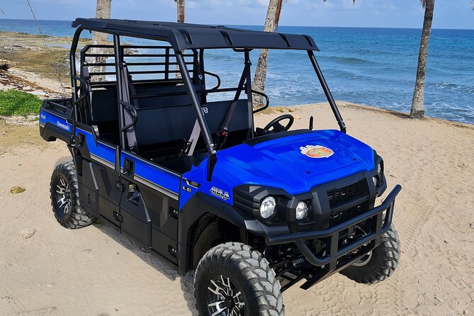 Rent The New 2025 Kawasaki Mule Pro in San Andrés - The 2025 Kawasaki Mule Pro setup that makes an island day easier