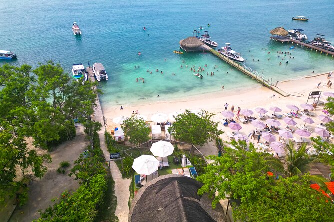 Rosario Beach Cartagena Full Day with Snorkeling - How the Beach Day Flows: From Welcome Drink to Beach Time