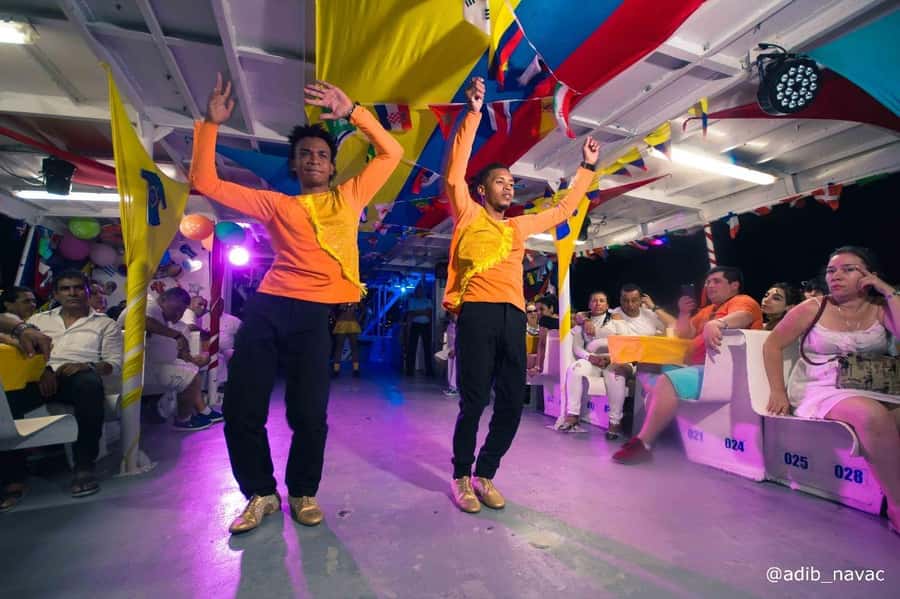 San Andres: White Party on boat with open bar, dinner and dancers! - DJ, Dancers, and the Dance Show: The Entertainment Is Part of the Product