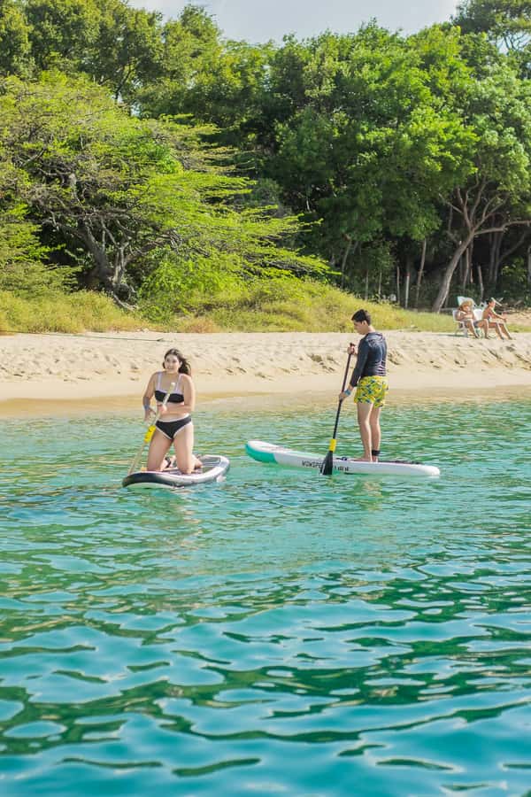 Santa Marta: Sailboat day tour to Tayrona Park - Bahia Concha beach time: anchor, swim, snorkel, SUP, repeat