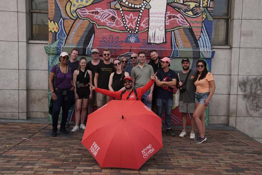 Shared Medellín Downtown Tour with Wireless Audio - Railroad and La Alpujarra: development written into city symbols