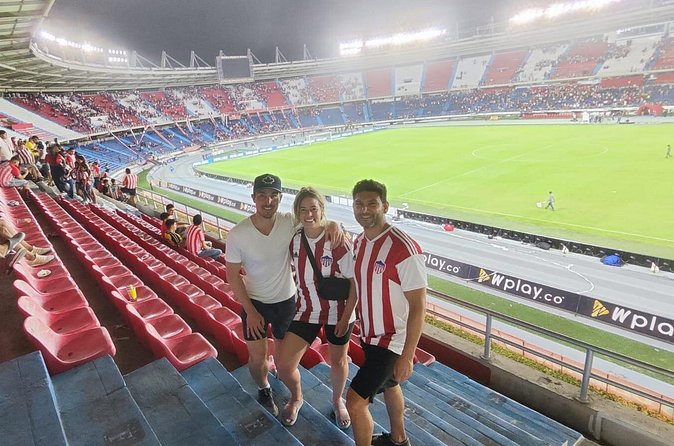 Soccer at the Metropolitan stadium with local fans - How the day stays easy: small groups and air-conditioned transport