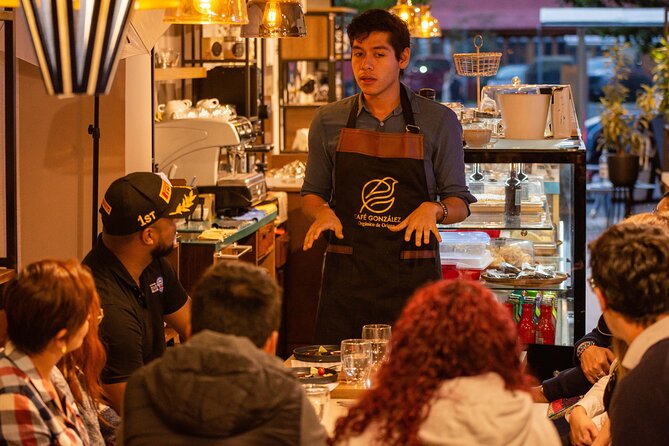 Specialty Coffee Tasting in Bogotá, From coffee growers to your cup - The flavor table plus an empanada: training your palate without overthinking