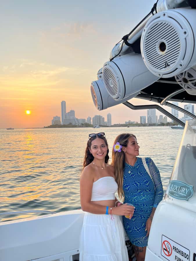 Sunset Party open bar on the bay while sharing with locals - Key things that make this tour worth your time