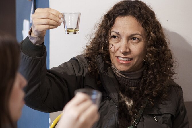 Tasting of Aguardiente and Chocolate Flavors of Colombia - Inside Café González, where the tasting starts with the room