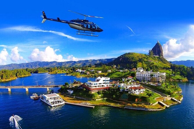 The best private tour to Guatapé and Helicopter ride + Guatapé's rock +Boat ride - Why this Guatapé tour works so well for first-time visitors