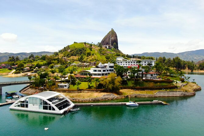 The best private tour to Guatapé and Helicopter ride + Guatapé's rock +Boat ride - Malecón de Guatapé boat ride: the lake view you cannot fake