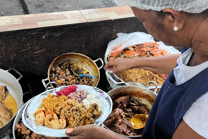 ULTIMATE FULL CITY TOUR with ANTHONY BOURDAIN's STYLE LUNCH - San Diego Plaza and the slavery-route markers you’ll pass