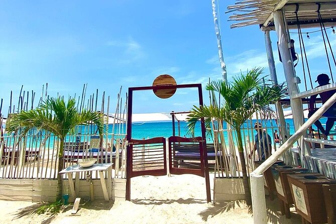 white beach from Cartagena - Beach club access, English support, and how communication actually works